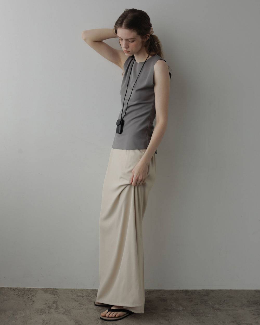 Georgette Pencil Skirt Georgette Pencil Skirt,ジョーゼット ペンシル スカート,62710803,スカート,ボトム,ペンシルスカート,ànuke,アンヌーク,lifes,ライフズ,27ss