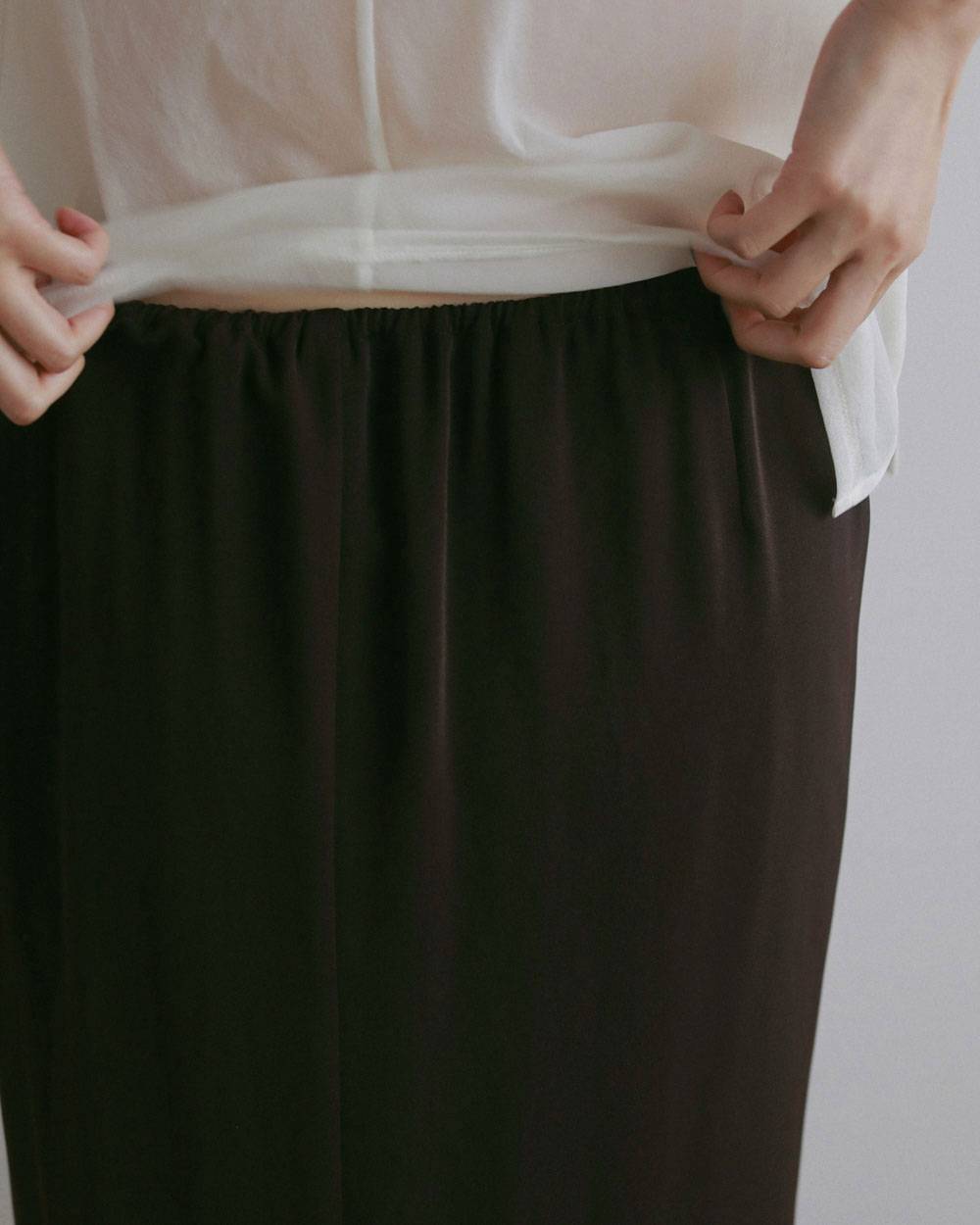 Georgette Pencil Skirt Georgette Pencil Skirt,ジョーゼット ペンシル スカート,62710803,スカート,ボトム,ペンシルスカート,ànuke,アンヌーク,lifes,ライフズ,27ss