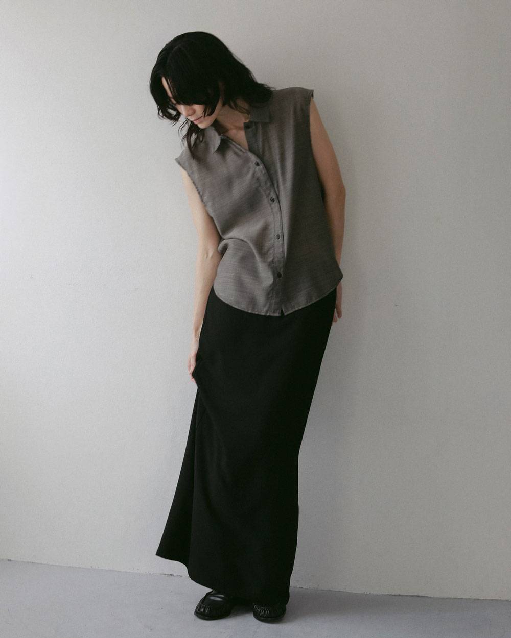 Georgette Pencil Skirt Georgette Pencil Skirt,ジョーゼット ペンシル スカート,62710803,スカート,ボトム,ペンシルスカート,ànuke,アンヌーク,lifes,ライフズ,27ss