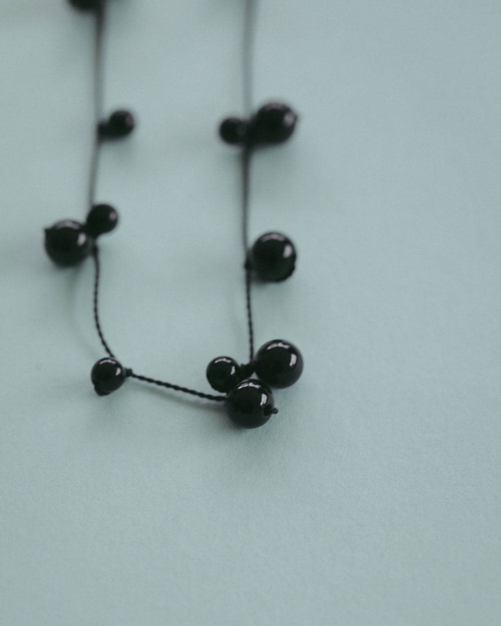 Stone Silkcord Necklace Stone Silkcord Necklace,ストーン シルクコード ネックレス,62710904,ネックレス,アクセサリー,アクセ,ショートネックレス,天然石,ànuke,アンヌーク,lifes,ライフズ,27ss