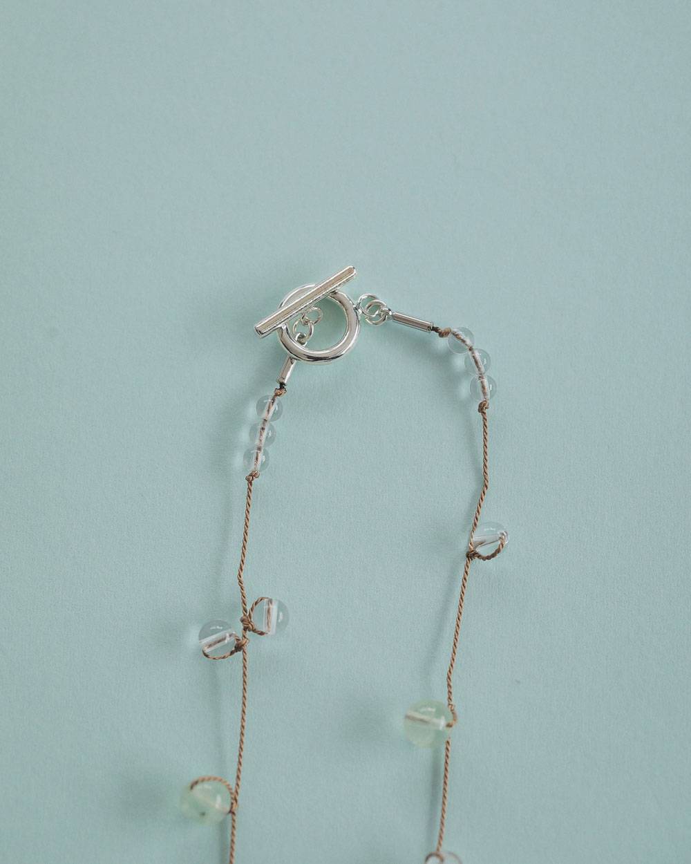Stone Silkcord Necklace Stone Silkcord Necklace,ストーン シルクコード ネックレス,62710904,ネックレス,アクセサリー,アクセ,ショートネックレス,天然石,ànuke,アンヌーク,lifes,ライフズ,27ss