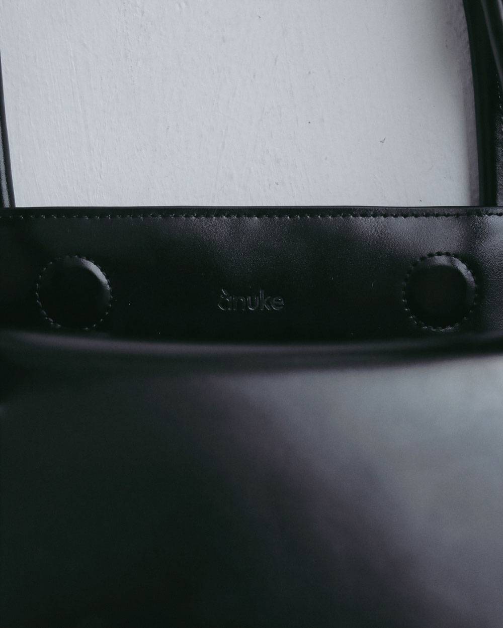 Leather Boston Bag Leather Boston Bag,レザー ボストン バッグ,62711003,バッグ,小物,レザーボストンバッグ,ànuke,アンヌーク,lifes,ライフズ,27ss