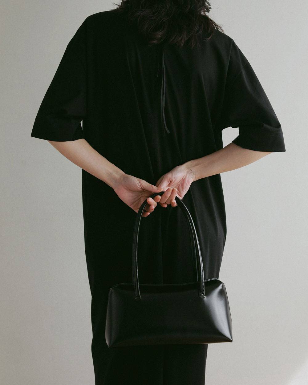 Leather Boston Bag Leather Boston Bag,レザー ボストン バッグ,62711003,バッグ,小物,レザーボストンバッグ,ànuke,アンヌーク,lifes,ライフズ,27ss