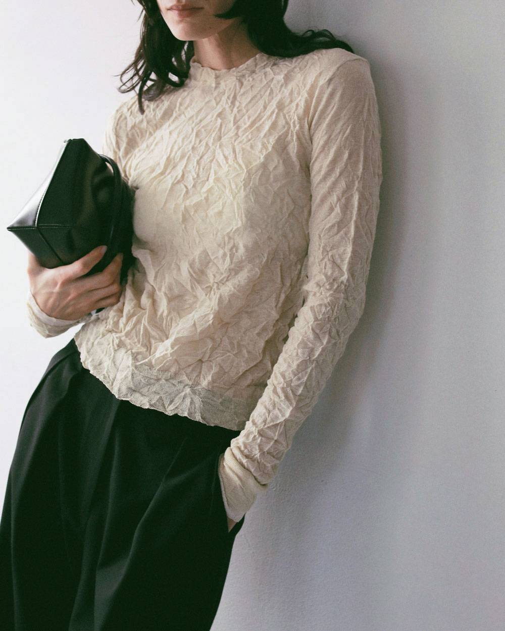 Leather Boston Bag Leather Boston Bag,レザー ボストン バッグ,62711003,バッグ,小物,レザーボストンバッグ,ànuke,アンヌーク,lifes,ライフズ,27ss