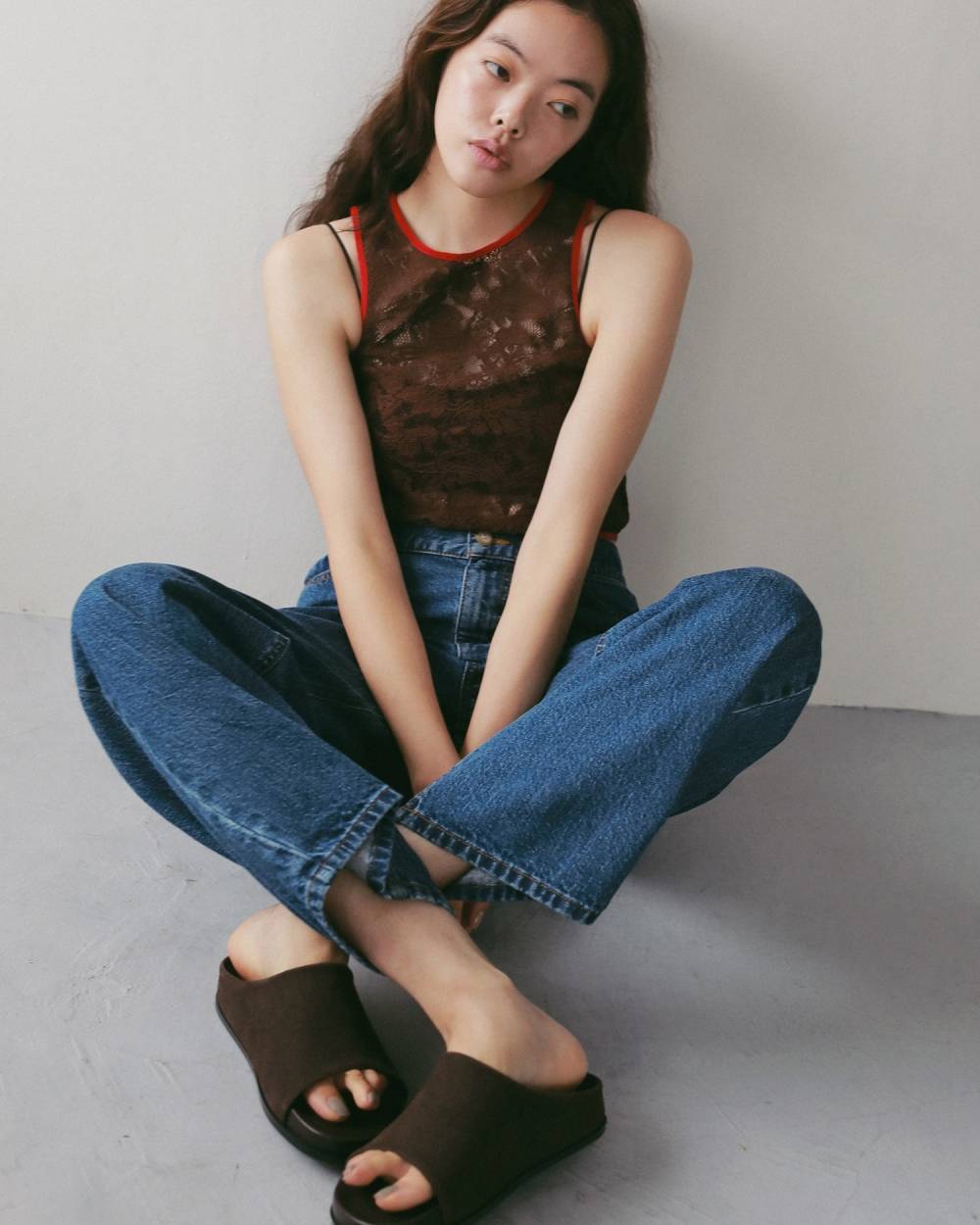Wide Belt Sandals Wide Belt Sandals,ワイド ベルト サンダル,62711004,サンダル,靴,シューズ,フラットサンダル,ànuke,アンヌーク,lifes,ライフズ,27ss