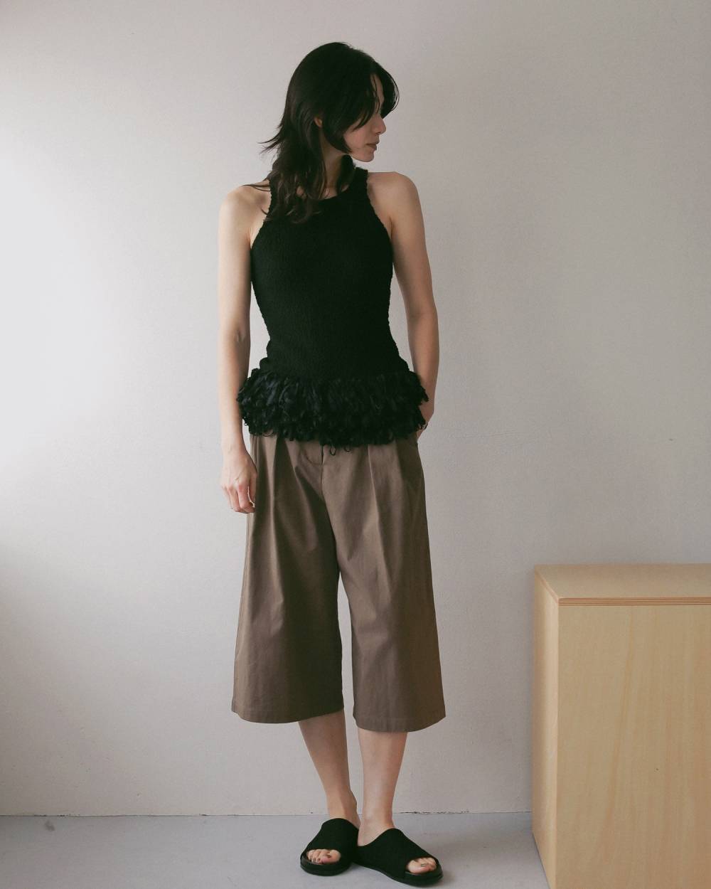 Wide Belt Sandals Wide Belt Sandals,ワイド ベルト サンダル,62711004,サンダル,靴,シューズ,フラットサンダル,ànuke,アンヌーク,lifes,ライフズ,27ss