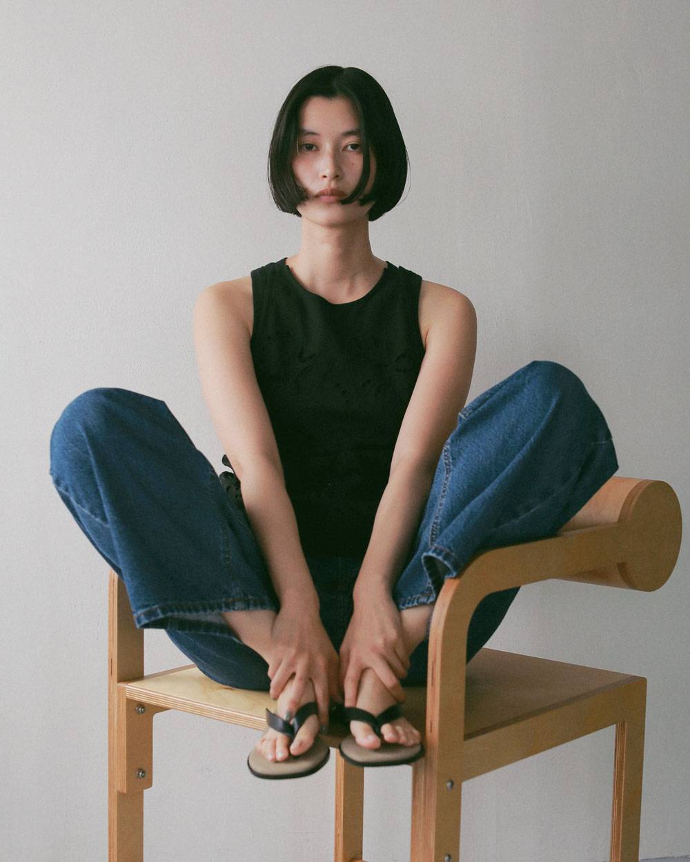 Bicolor Tongs Sandals Bicolor Tongs Sandals,バイカラー トング サンダル,62711005,サンダル,靴,トングサンダル,ànuke,アンヌーク,lifes,ライフズ,27ss