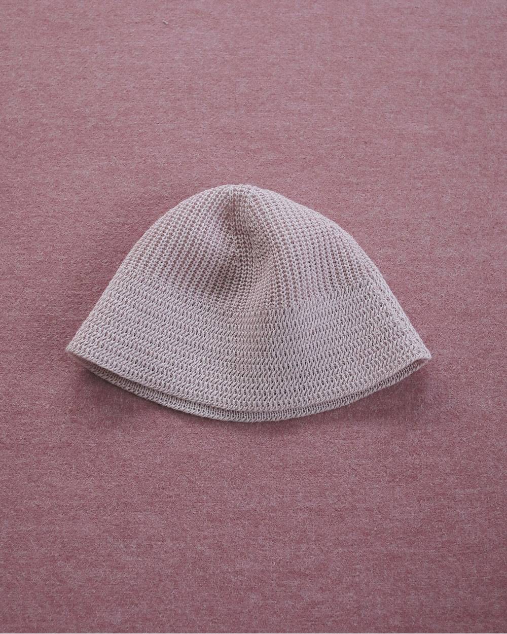 Linenknit Bucket Hat Linenknit Bucket Hat,リネンニット バケット ハット,62711011,帽子,ハット,ニット,バケットハット,ànuke,アンヌーク,lifes,ライフズ,27ss