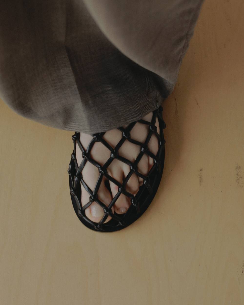 Braid Flat Shoes Braid Flat Shoes,ブレード フラット シューズ,62711012,靴,シューズ,メッシュサンダル,サンダル,ànuke,アンヌーク,lifes,ライフズ,27ss