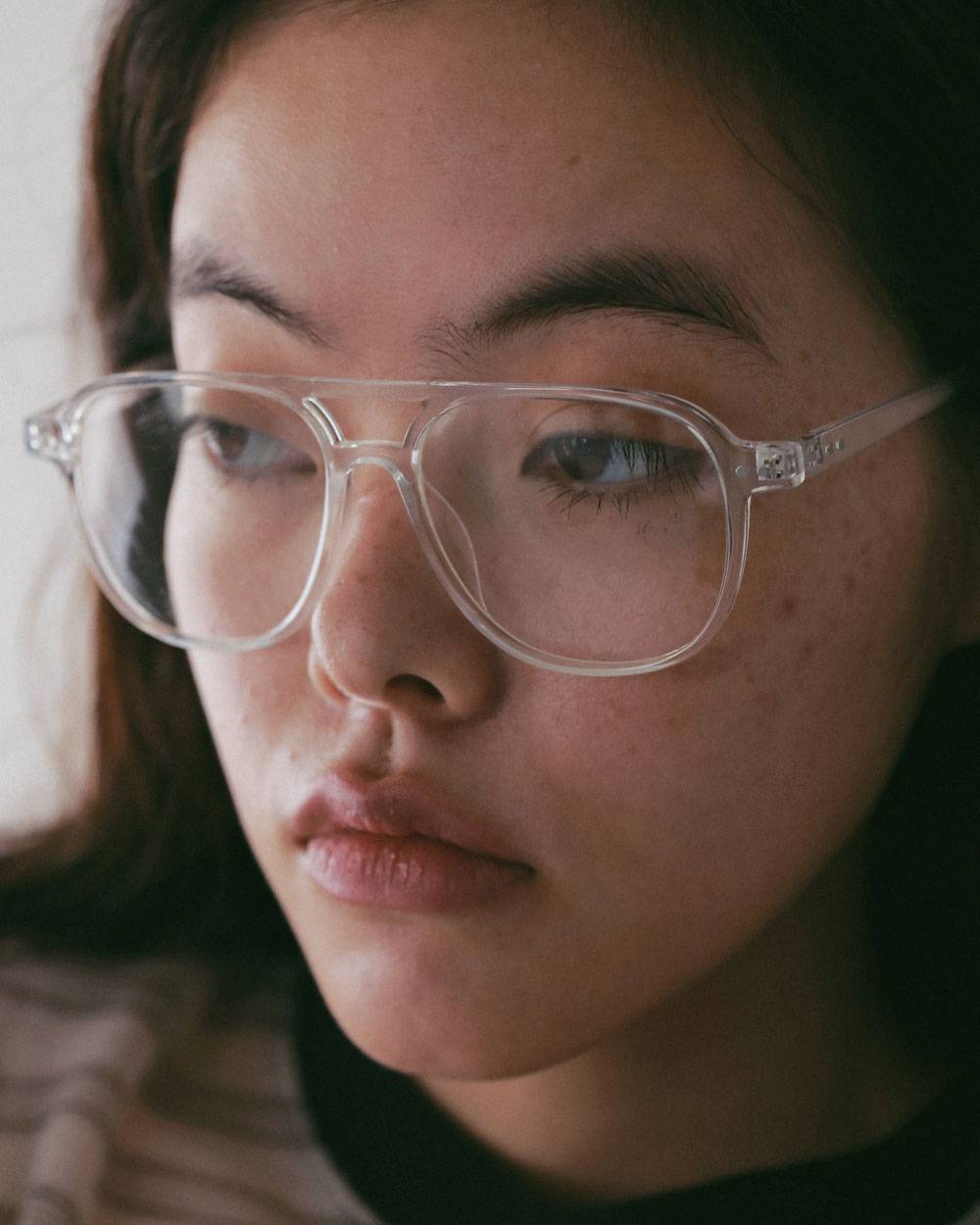 Clear Boston Glasses Clear Boston Glasses,クリア ボストン グラス,62711014,眼鏡,サングラス,クリアグラス,メガネ,ànuke,アンヌーク,lifes,ライフズ,27ss