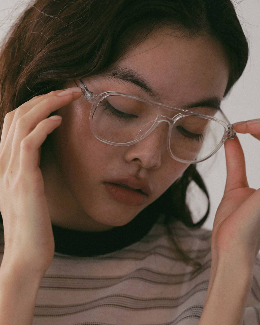 Clear Boston Glasses Clear Boston Glasses,クリア ボストン グラス,62711014,眼鏡,サングラス,クリアグラス,メガネ,ànuke,アンヌーク,lifes,ライフズ,27ss