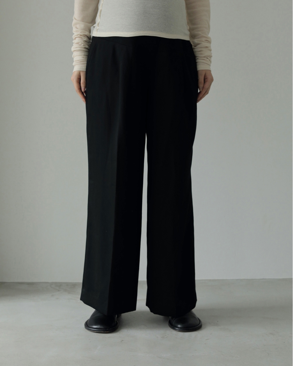 【Reha.】Tuck Wide Pants Tuck Wide Pants,72410701,タックワイドパンツ,パンツ,ボトム,リーハ,Reha,anuke,マタニティ,妊婦