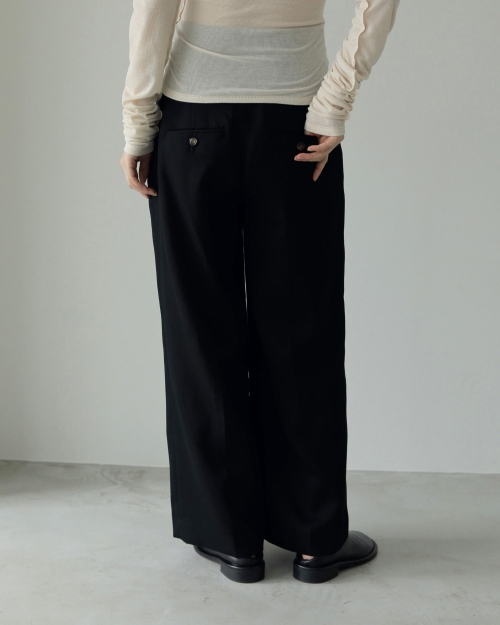 Reha. ／ Tuck Wide Pants ànuke online store（アンヌーク） / 【Reha.】Tuck Wide PantsTuck