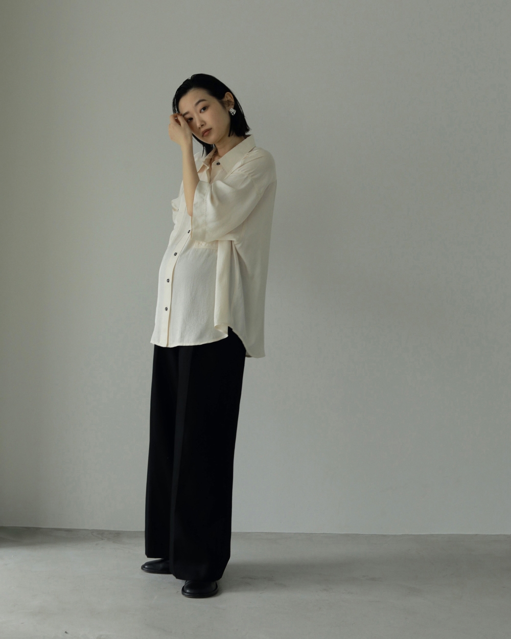 【Reha.】Tuck Wide Pants Tuck Wide Pants,72410701,タックワイドパンツ,パンツ,ボトム,リーハ,Reha,anuke,マタニティ,妊婦