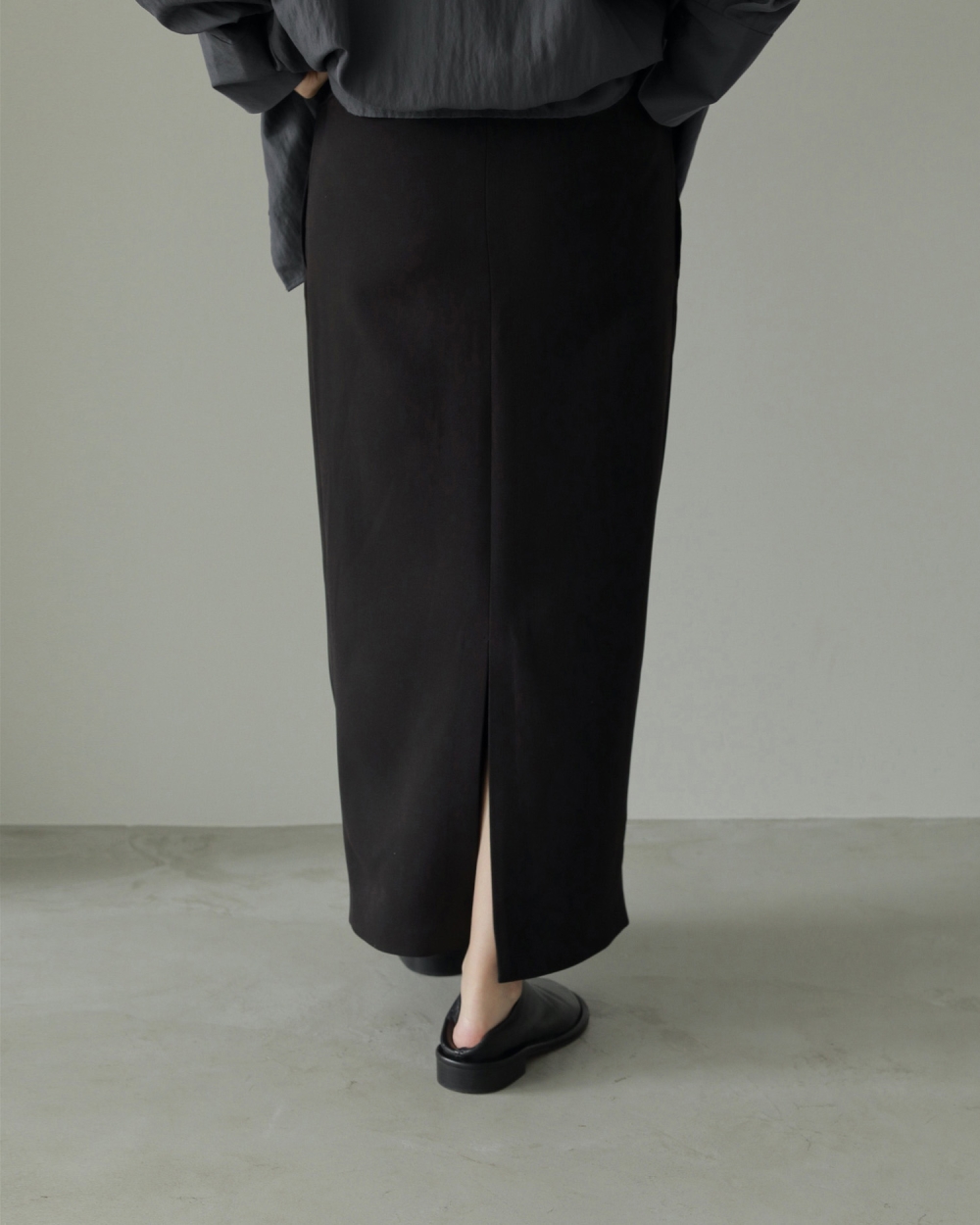 【Reha.】Tuck Maxi Skirt Tuck Maxi Skirt,スカート,マキシスカート,タックマキシスカート